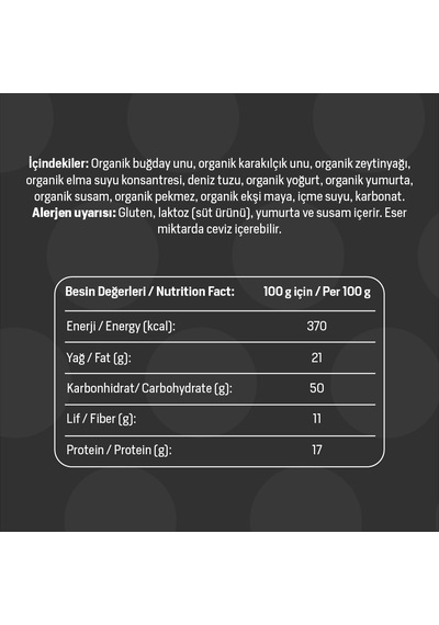 Baca Organik Organik Kıtır Gevrek 250 G