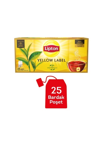 Yellow Label Bardak Poşet Çay 25'li