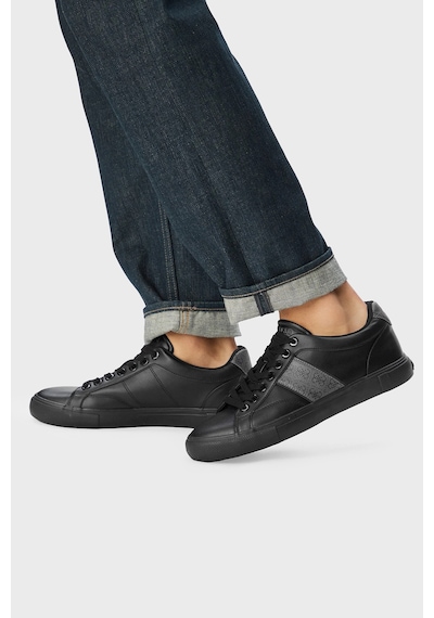 Guess Cribe Logolu Sneaker Ayakkabı Fmtcrıfal12 Erkek Ayakkabı Fmtcrı Fal12 Black Siyah