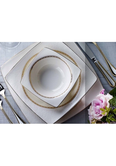Pierre Cardin 60 Parça 12 Kişilik Yemek Takımı Allison