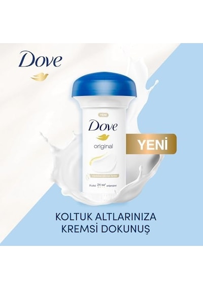 Original Kadın Stick Deodorant 1/4 Nemlendirici Krem Yeni 50 Ml