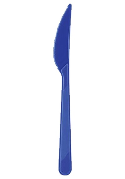 Roll Up Plastik Mavi Bıçak 25'li
