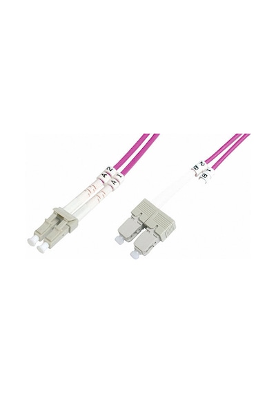 Beek Bc-fo-5lcsc-15/4 15 Mt Lc-sc 50/125 Om4 Multimode Duplex Patch Cord Kablo