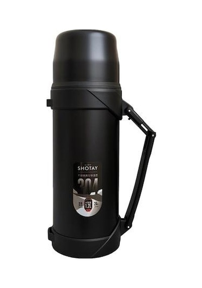 Shotay Çelik Termos 1200 ML Siyah