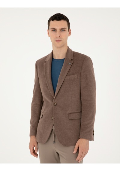 Pierre Cardin Erkek Açık Kahverengi Ceket 50296409-vr002 Açık Kahverengi