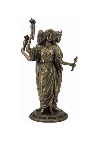 VERONESE Wise Mitoloji & Tarih-HECATE BÜYÜ TANRIÇASI-18*14*30 CM