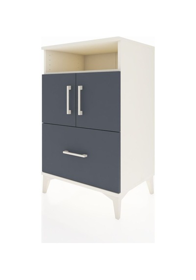 Hyperion Komodin 2 Raflı Tek Çekmeceli 2 Kapaklı 60x44x96 Ayt... Aytaşı