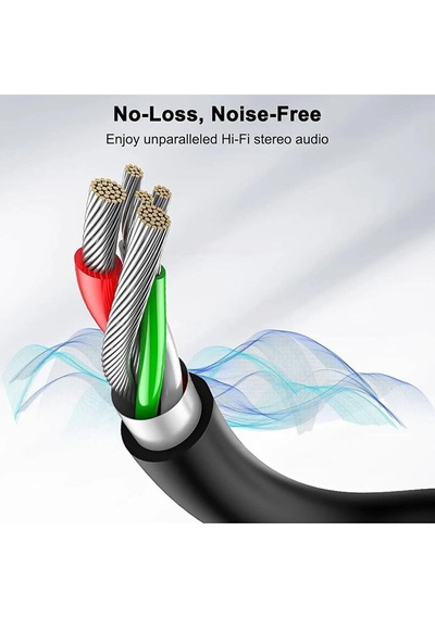 Type-c To 3.5 Mm Aux Audio Kablo Araç İçi Uyumlu Aux Kablosu Araç İçi Dönüştürücü