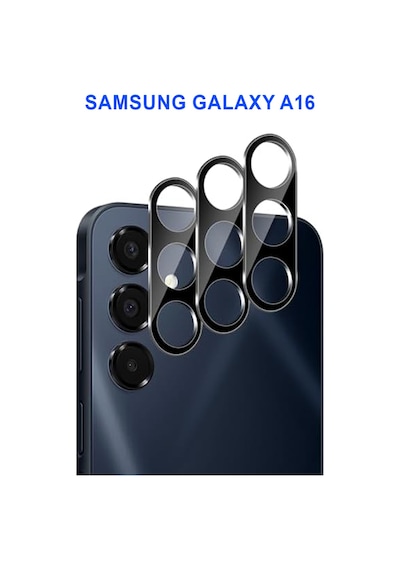 Samsuıng Galaxy A16 Uyumlu Kamera Lens Koruyucu Dayanıklı Kamera Koruyucu