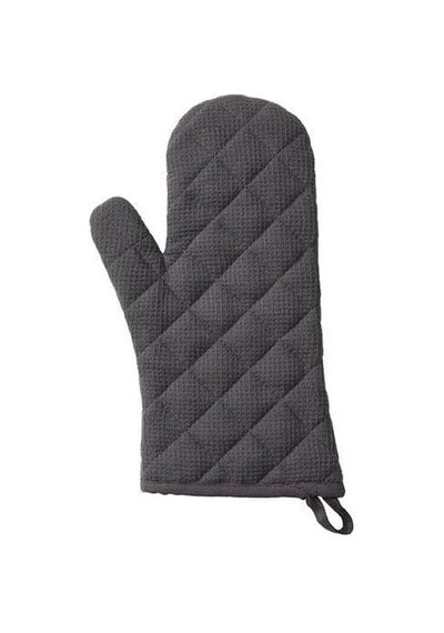 Fırın Eldiveni Siyah 33 Cm Meridyendukkan Keçeli Polyester Sağ-sol El Uyumlu Eldiven Tekli Çok Renkli