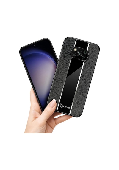Xiaomi Poco X3 Pro  Kılıf Premium Deri Kılıf Siyah