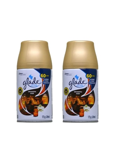 Glade Otomatik Yedek Sprey Oda Kokusu Oryantal Oud 2 x 269 ML