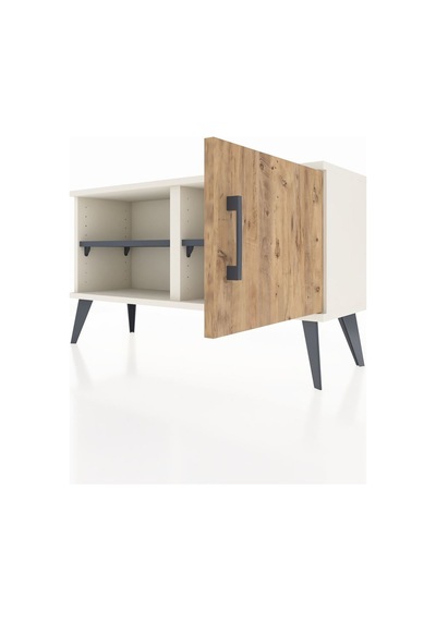 Arges Şifonyer 2 Raflı Tek Kapaklı 88x30x48 Aytaşı-çam/antrasit Çam/antrasit Arges Şifonyer 2 Raflı Tek Kapaklı 88x30x48 Aytaşı-çam/antrasit Çam/antrasit