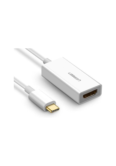 Ugreen Type-C To Hdmi Dişi 4K Çevirici Adaptör Beyaz