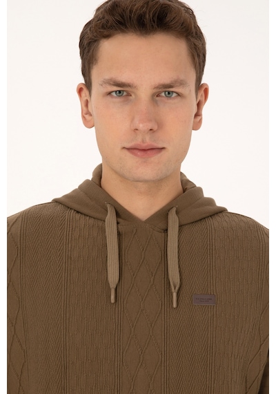 U.s. Polo Assn. Erkek Haki Sweatshirt 50310048-vr027 Haki