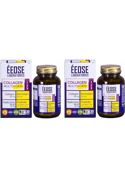 EEOSE MultiForm Kolajen, Bromelain, Hyaluronik Asit ve Probiyotik
