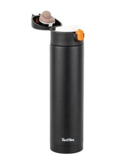 Tantitoni Mat Siyah Paslanmaz Çelik Termos 450 Ml-8214ms