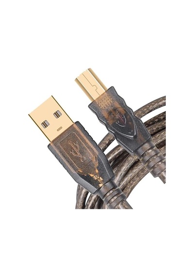 Powermaster Pm-29486 Şeffaf Chipset 10 Metre Usb 2.0 Yazıcı Kablosu