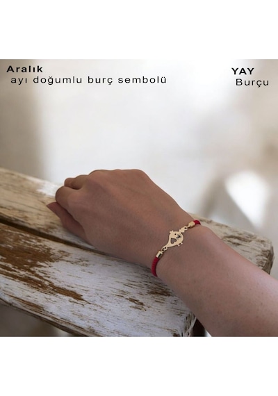 Archin Yay Burçlarına 14 Ayar Altın Plakalı Minik Kuş Motifli Kırmızı Örgülü Hediye Bileklik-363burç Yay Archin Yay Burçlarına 14 Ayar Altın Plakalı Minik Kuş Motifli Kırmızı Örgülü Hediye Bileklik-363burç Yay