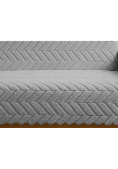 1 Adet Royam Peluş Pamuklu Sünger Tabanlı Kaymaz Koltuk Çekyat Örtüsü 160 X 210 Gri