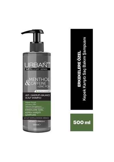 Urban Care Men Kepeğe Karşı Etkili Şampuan- 500ml-vegan