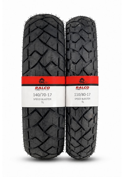 Ralco Tyres Ralca Tyres Suzuki Inazuma 110/80-17 Tl Ve 140/70-17 Dubleks Lastik Takımı Speedblaster