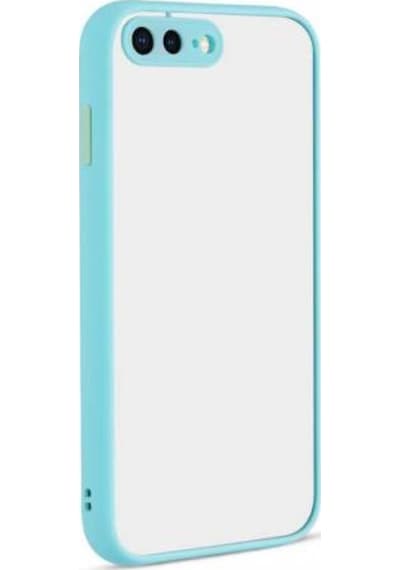 Apple Uyumlu iPhone 7 Plus Kılıf Zore Hux Düğme Ve Kapak Zıt Renk Kılıf