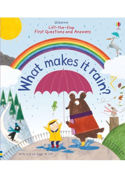 Lift-the-flap First Questions And Answers What Makes İt Rain