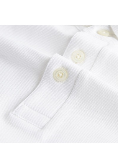 Tommy Hilfiger Core 1985 Slım Polo Erkek Beyaz T-shirt - Mw0mw17771