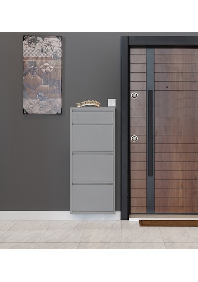 Kaser Metal 3'Lü Ekstra Metal Ayakkabılık