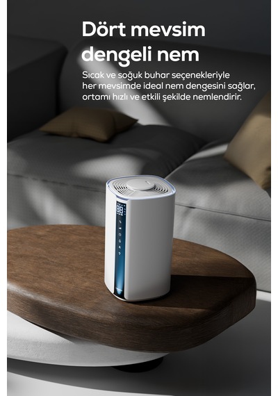 Hava Nemlendirici Lite 2 Akıllı, Ultrasonik Sıcak & Soğuk Buhar, 4.5l, Wifi X7451