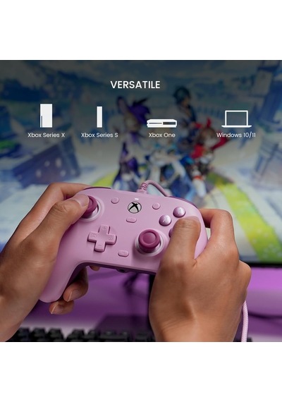 Xbox Series X S, Xbox One Ve Windows 10/11 İçin G7 Se Kablolu Oyun Kumandası, Hall Efektli Joysticks/hall Trigger, 3,5 Mm Ses Jakı - Lila Diğer