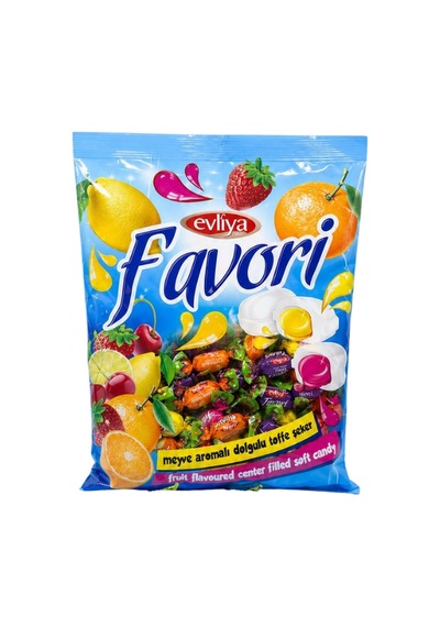 Favori Meyve Aromalı Yumuşak Şeker 1000g
