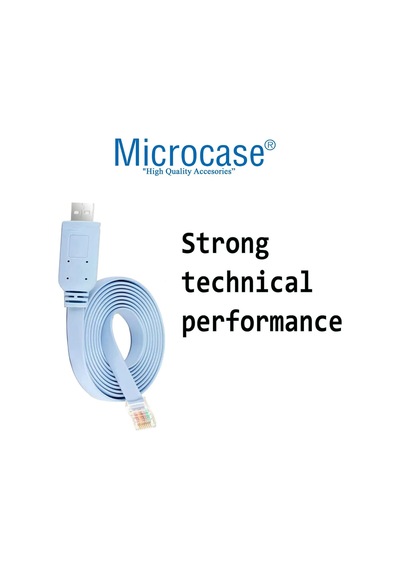 1.8mt Usb 2.0 Cisco Seri Yönlendirici Usb'den Rj45'e Çeviren Konsol Kablosu Mavi Al3948 Standart
