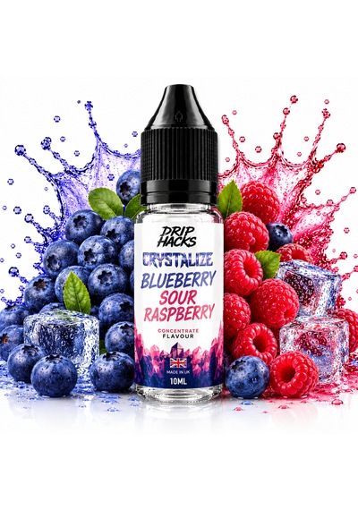 Drip Hacks Crystalize Bar Blueberry Sour Raspberry Aroma