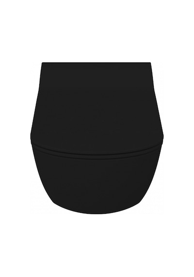 Creavit Elegant Rim-off Duroplast Yavaş Kapanan Klozet Kapaklı Kömür Karası Set
