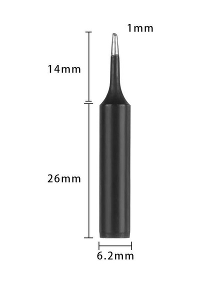 900M-T-1C Havya Ucu - Siyah