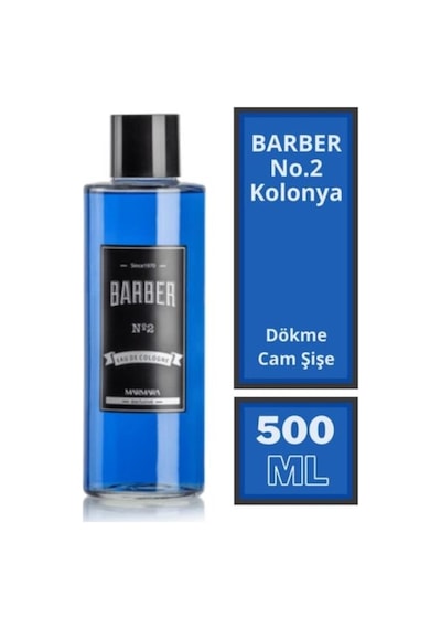 Barber No: 2 EDC Kolonya Cam Şişe 500 ML
