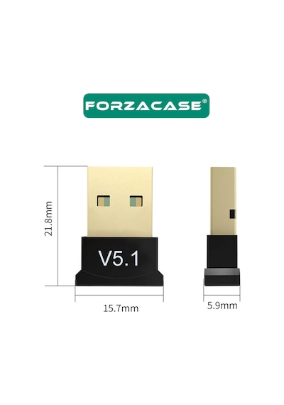 Mini V5.1 Usb Bluetooth Dongle 5.1 Bluetooth Adaptör - Fc443