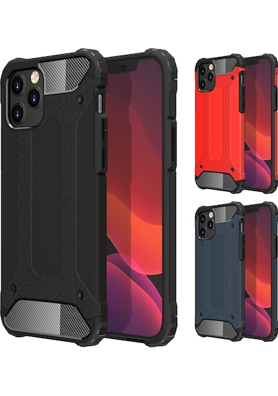 Fitcase Apple Uyumlu iPhone 12 / 12 Pro Zirh Tank Tam Koruma Arka Kapak 519395410