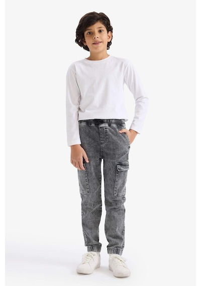 Defacto Erkek Çocuk Jogger Fit Jean Pantolon G6201a825cwnm55 Gri-nm55