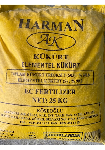 Harman Akkukurt 25 Kg Toz Kukurt