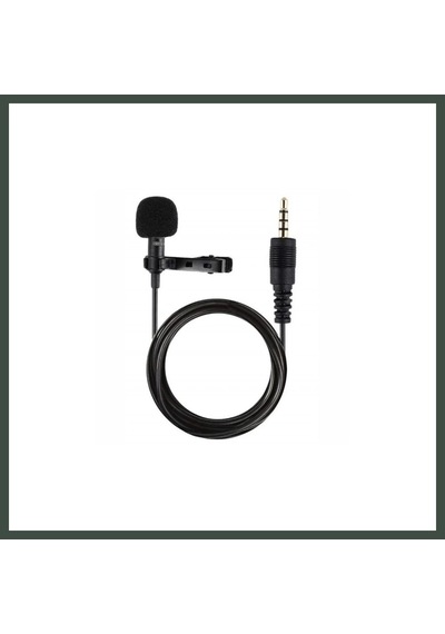 Bezos 3.5mm Jak 1.5 Metre Double Mikrofon - Siyah Nhr