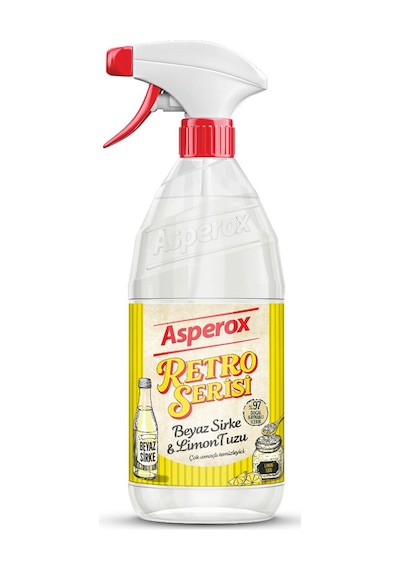 Asperox Retro Serisi 1 Litre 4 Lü Karma Paket 4'lü Set
