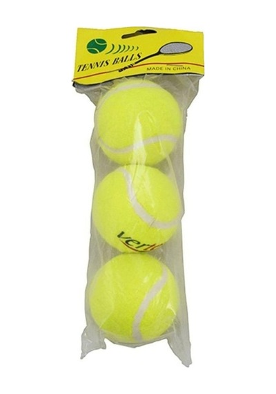 Tenis Topu 3 Lü Çok Renkli