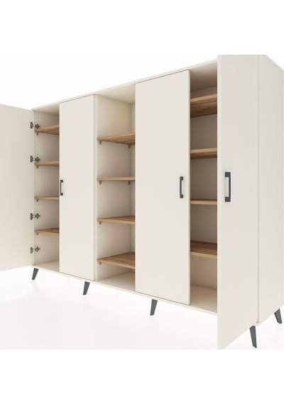 Hyperion Dolap 12 Raflı 4 Kapaklı 220x44x163 Aytaşı-aytaşı/çam Aytası/atlas Çam - Aytası Hyperion Dolap 12 Raflı 4 Kapaklı 220x44x163 Aytaşı-aytaşı/çam Aytası/atlas Çam - Aytası
