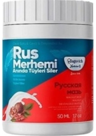 Olegovich Medicine Genital Bölge Merhemi 50 Ml Ve Tüy Dökücü Azaltıcı Merhem 50 Ml Set