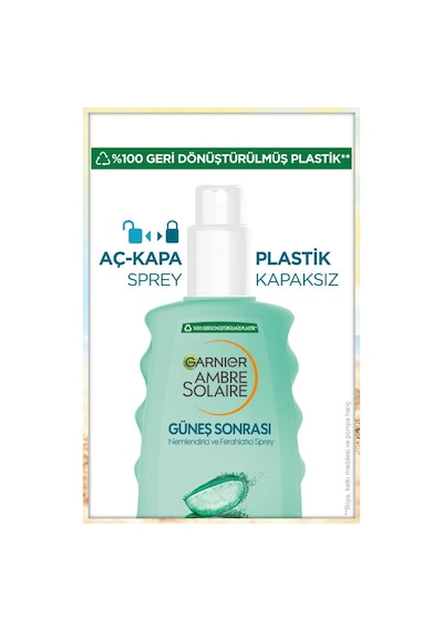Garnier Ambre Solaire Güneş Sonrası Ferahlatıcı Sprey 200 ML