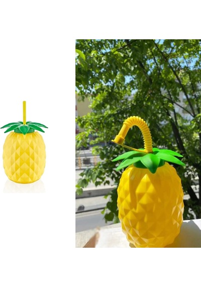 Ananas Pipetli Suluk Yeşil