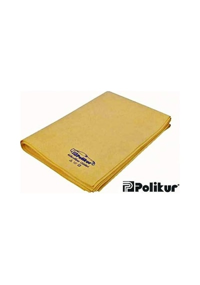 Polikur 3219 Mikrofiber Güderi Hardal Oto Kurulama Bezi 54x68 Cm